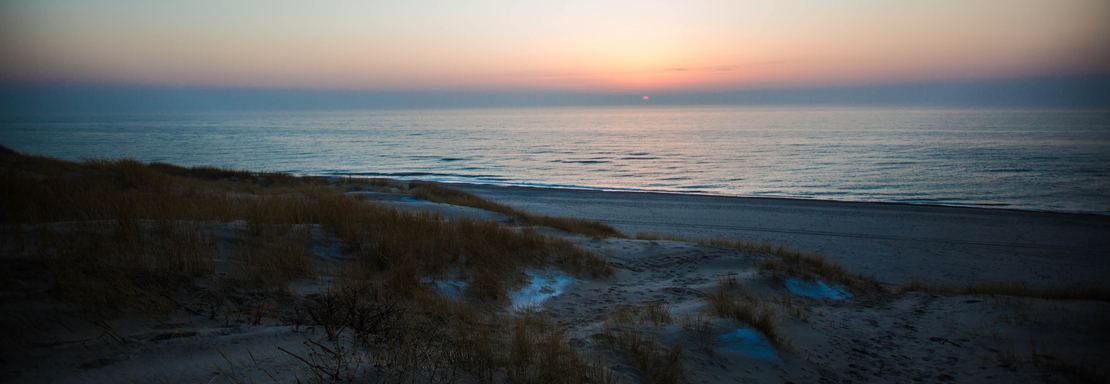 Vesterhavet solnedgang