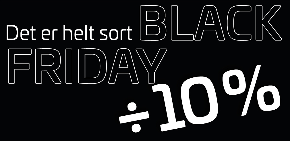 black friday 10 procent splash